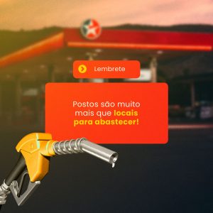 Lembrete Posto de Combustível Gasolina Social Media PSD Editável