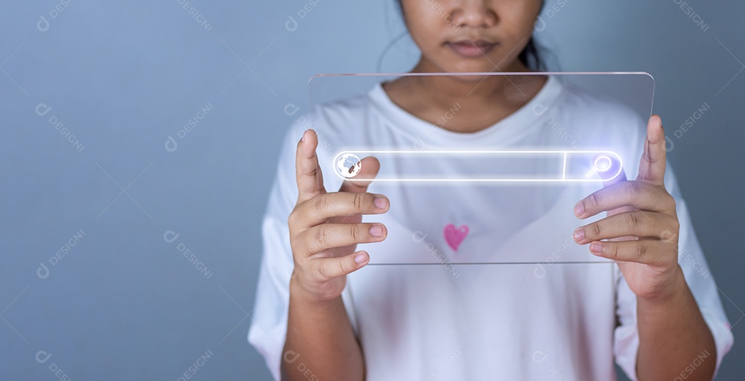 O conceito de busca de informações da rede do telefone.