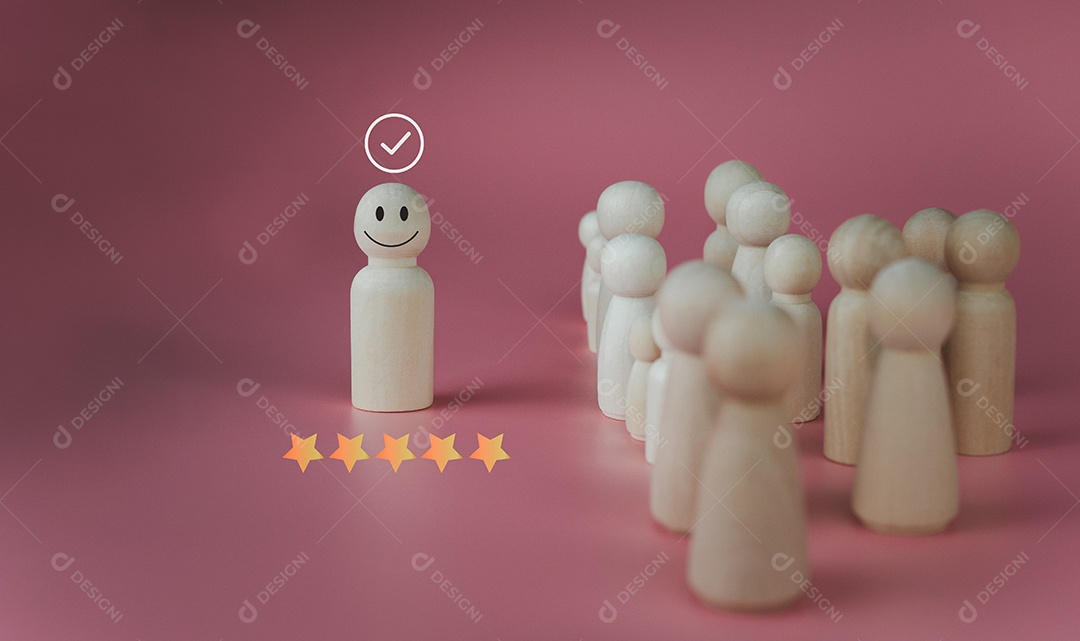 Conceito de negócios e RH para liderança e líder de equipe.