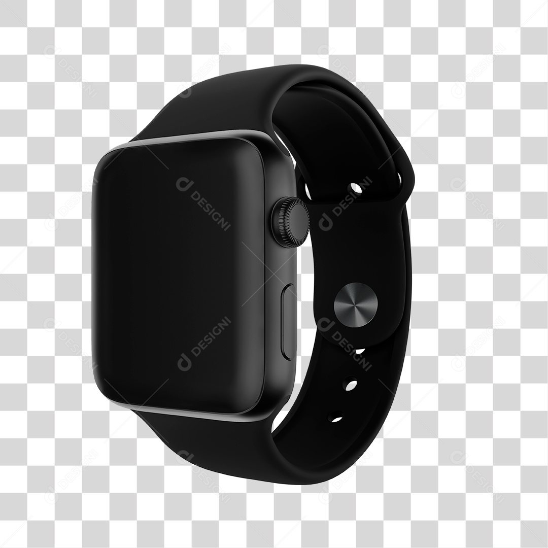 Relógio 3D Smart Watch PNG Transparente