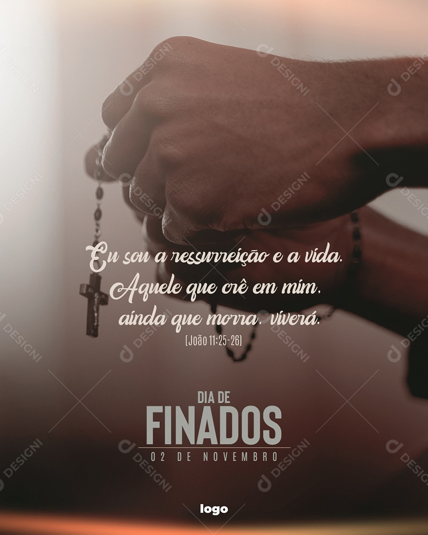 Dia De Finados Dia 2 De Novembro Social Media PSD Editável