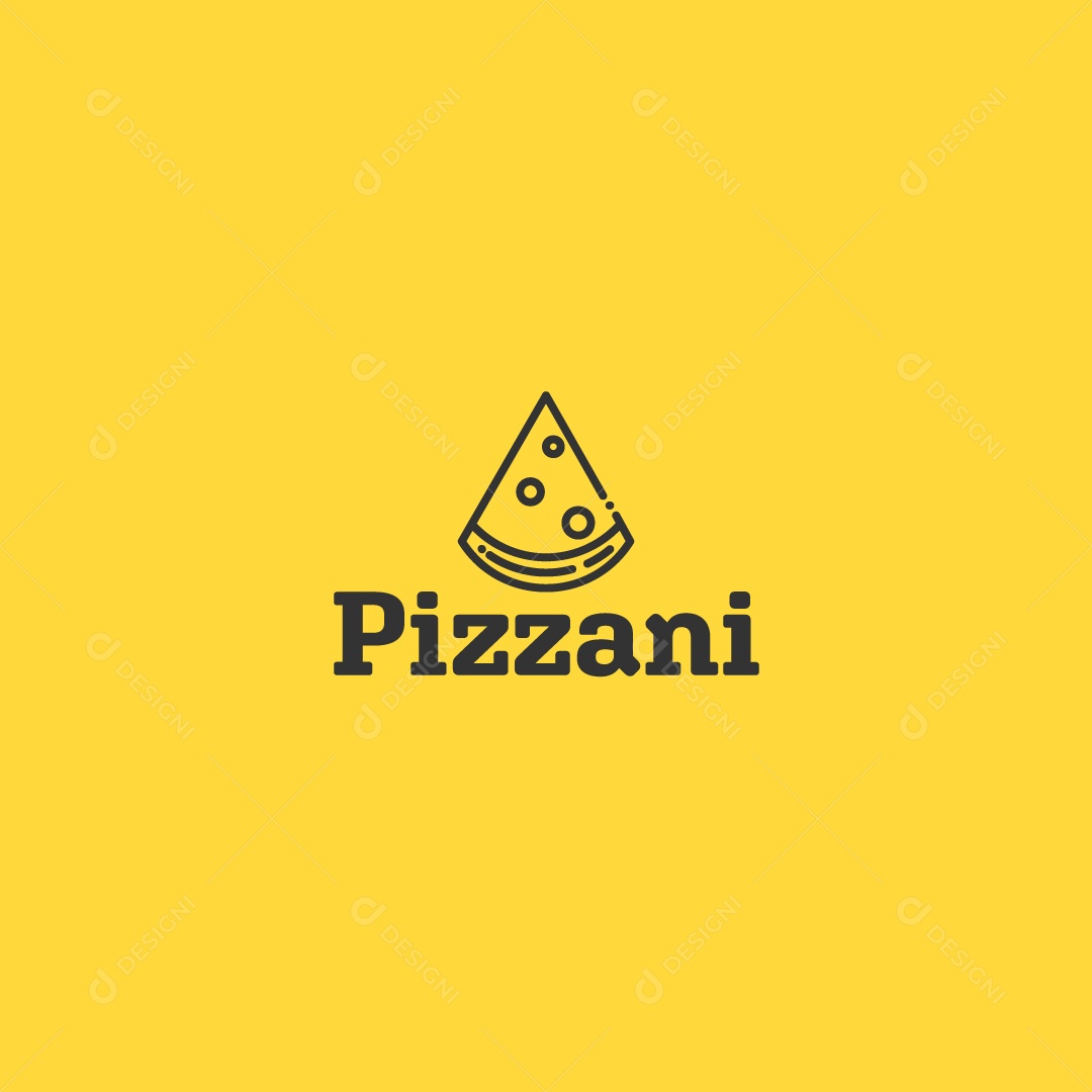 Logo Pizzaria AI Editável