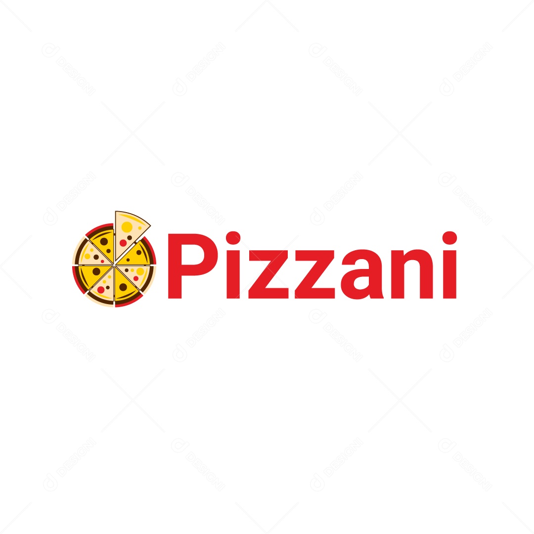Logo Pizzaria AI Editável
