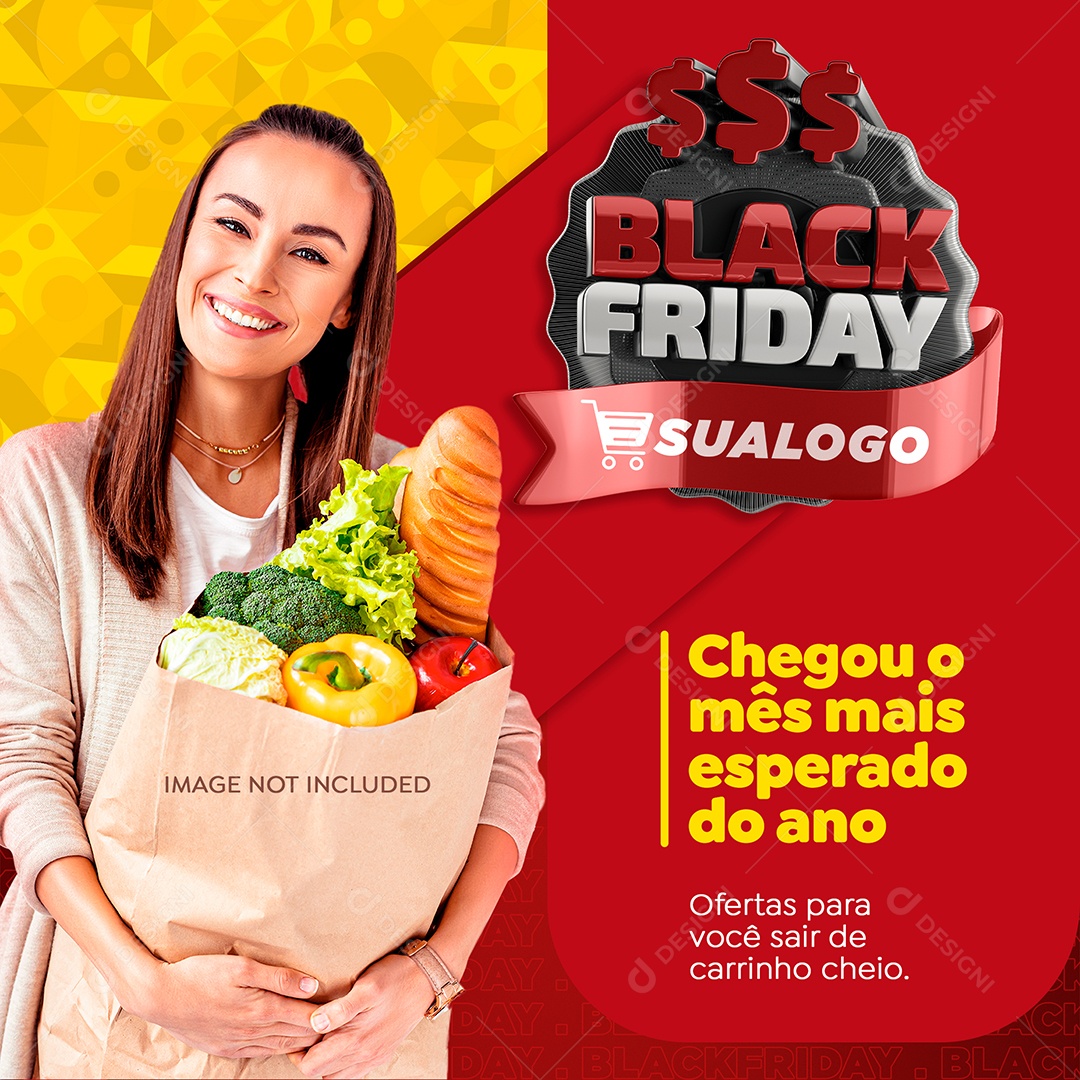 Black Friday Chegamos ao Mês Mais Esperado Do Ano Social Media PSD Editável