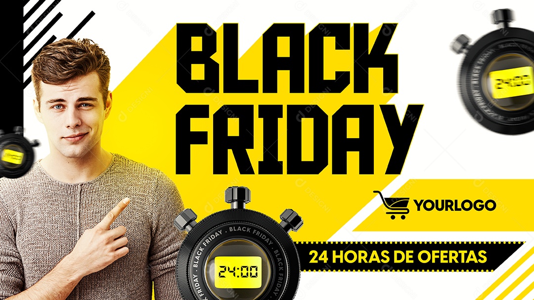 Black Friday Chegamos ao Mês Mais Esperado Do Ano Social Media PSD Editável