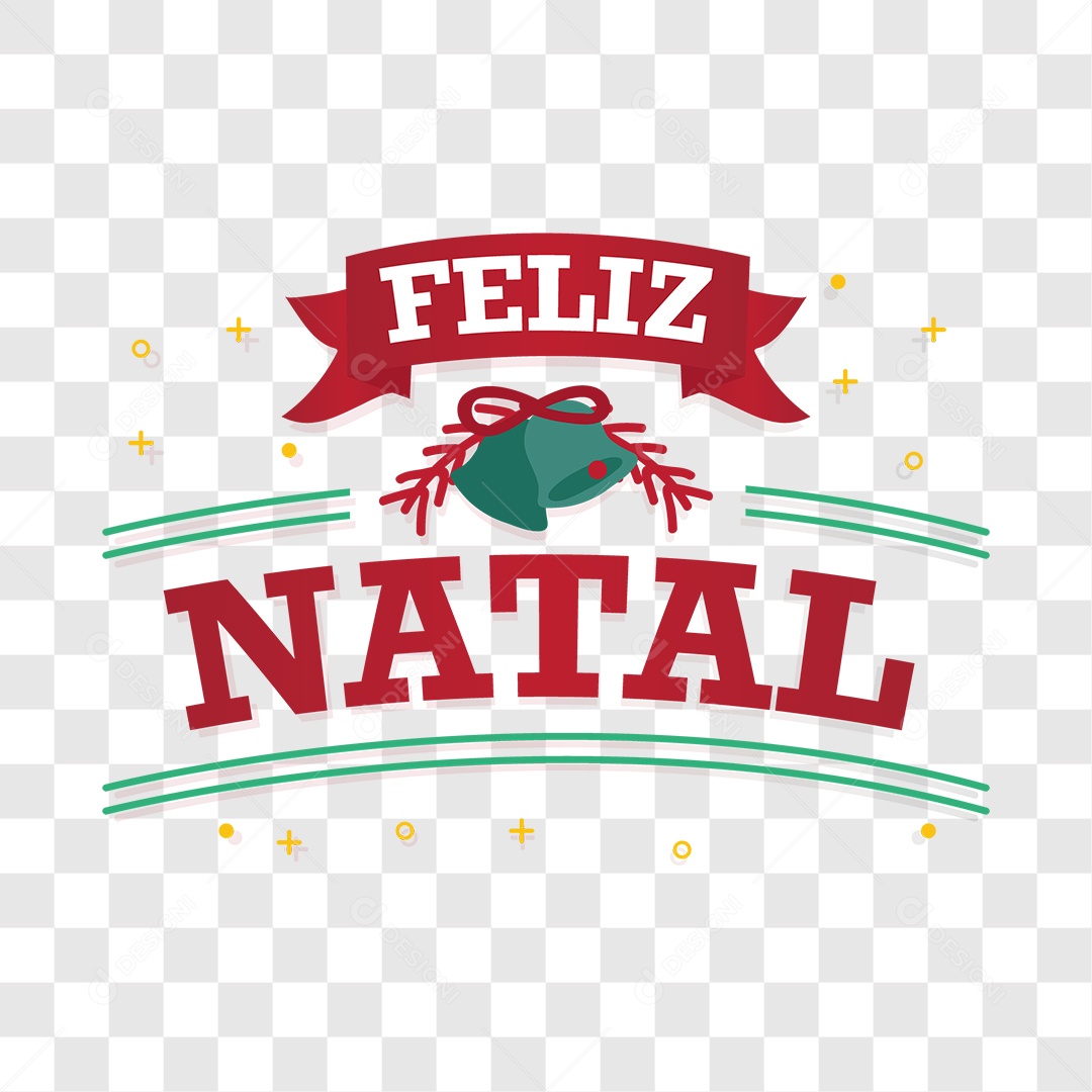 Lettering Feliz Natal EPS + PNG