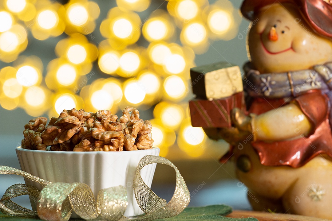 tigela cheia de passas - natal