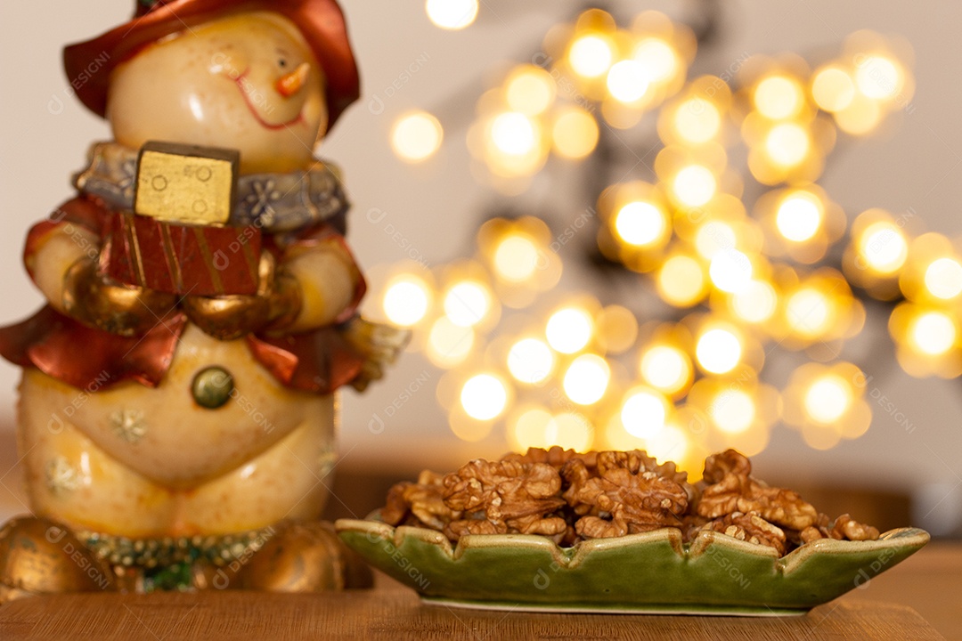 tigela cheia de passas - natal