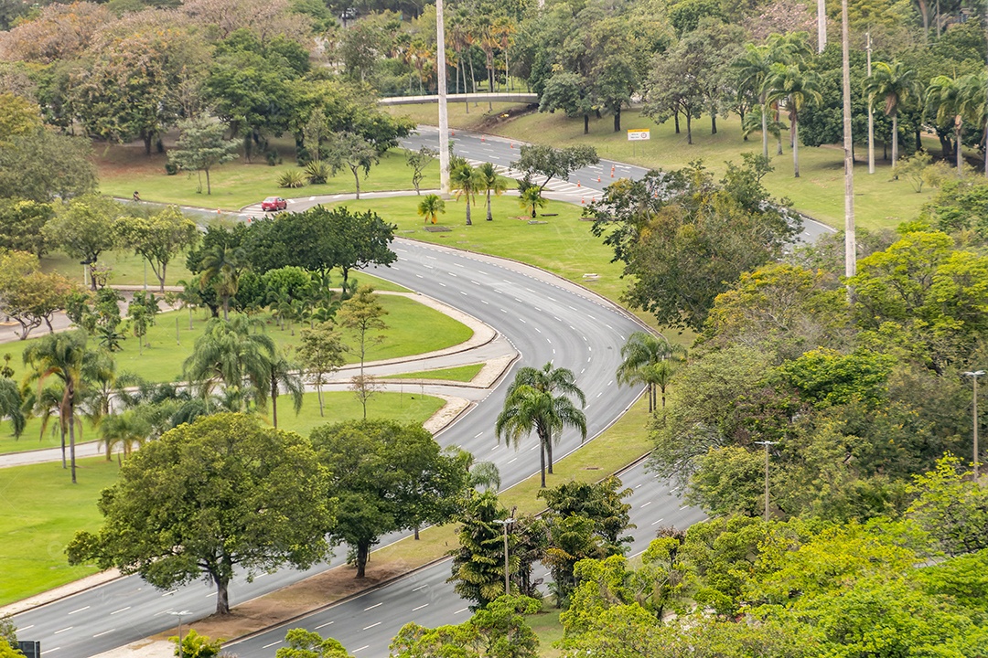 Aterro do Flamengo no Rio de Janeiro.
