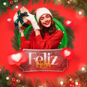 Feliz Natal Social Media PSD Editável