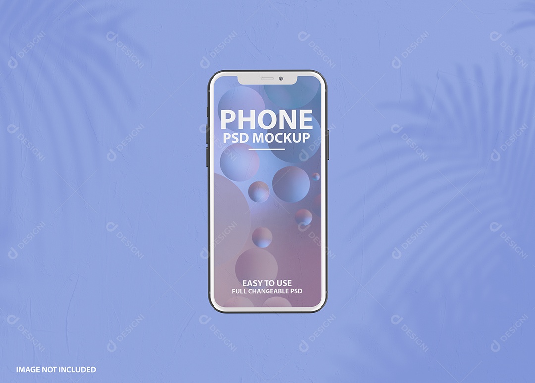 Mockup Phone Logotipo PSD Editável