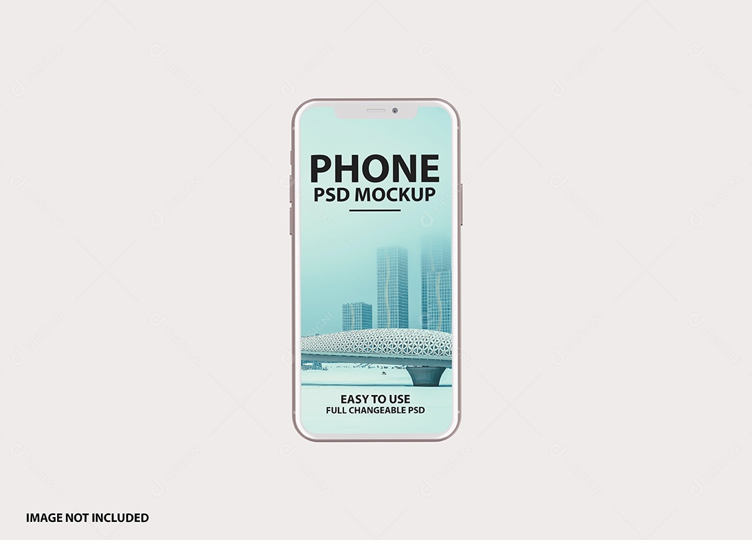 Mockup Phone Logotipo PSD Editável
