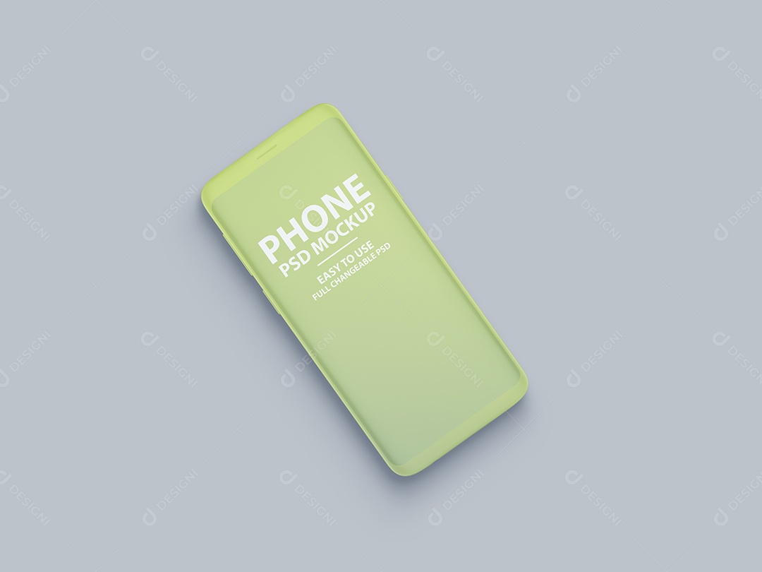 Mockup Phone Logotipo PSD Editável