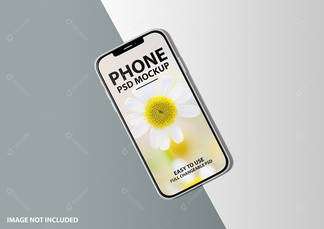 Mockup Phone Logotipo PSD Editável
