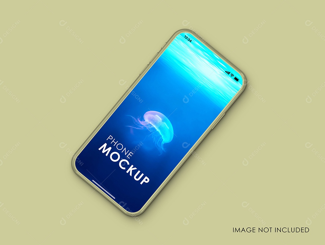 Mockup Phone Logotipo PSD Editável