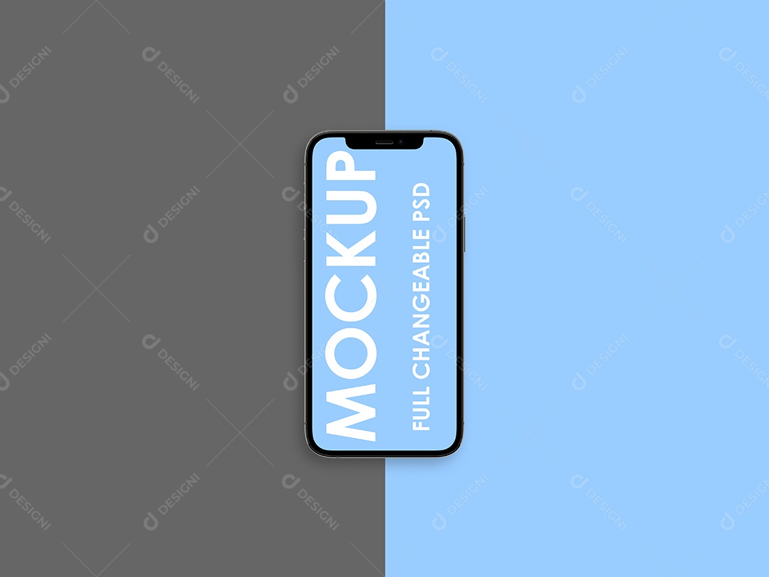 Mockup Phone Logotipo PSD Editável
