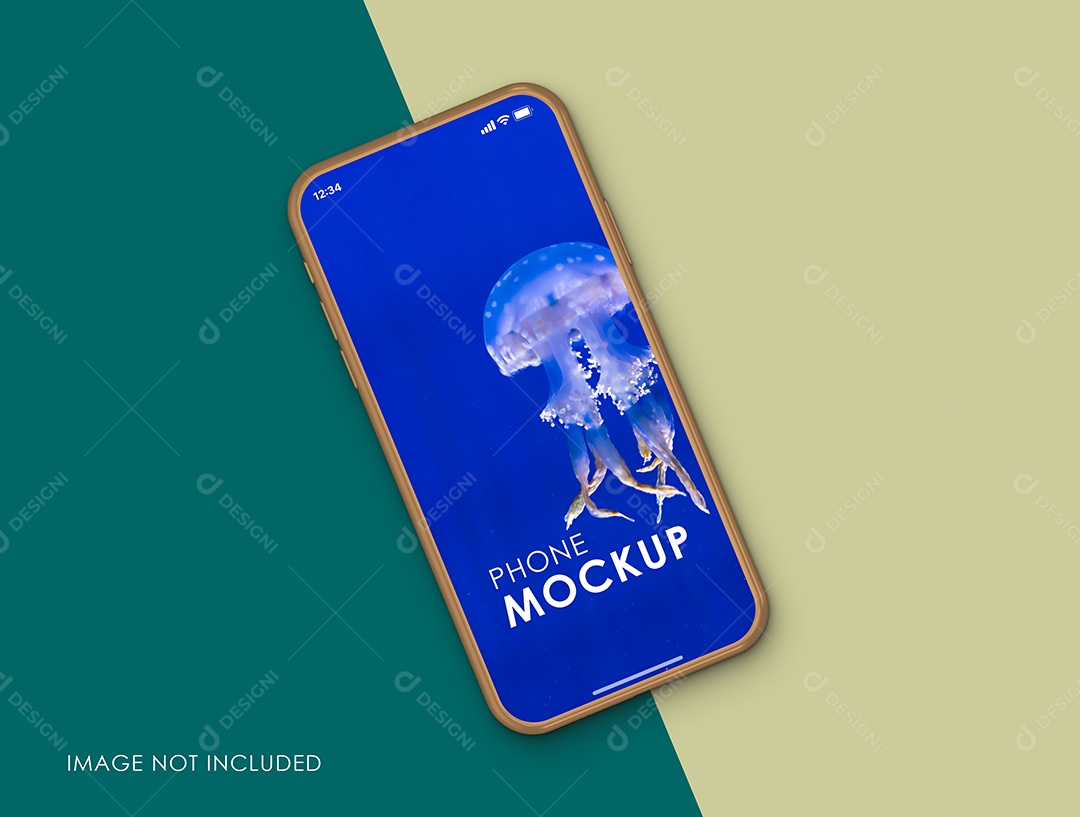 Mockup Phone Logotipo PSD Editável