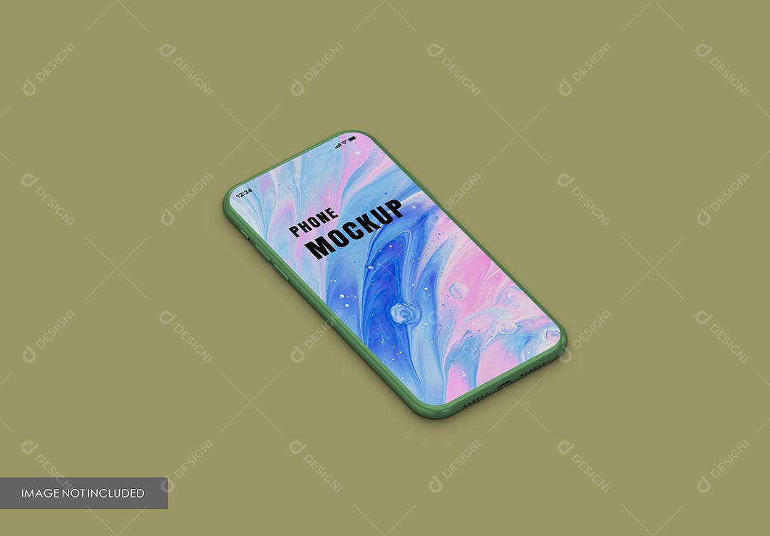 Mockup Phone Logotipo PSD Editável