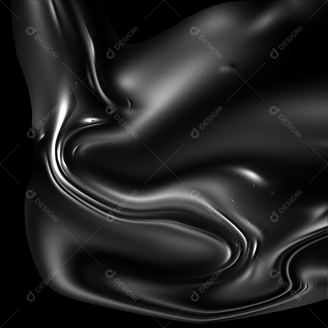 Formas geométricas em preto e branco