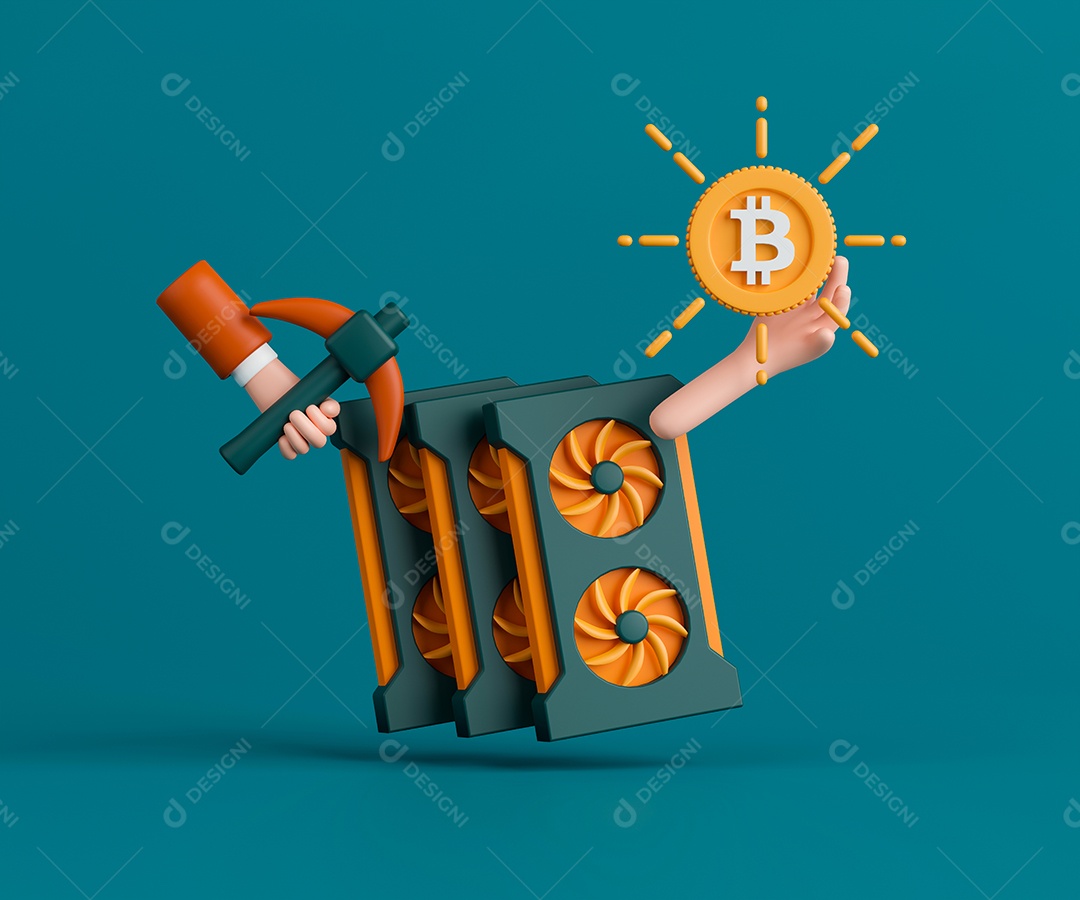 Conceito ícone de moeda Bitcoin