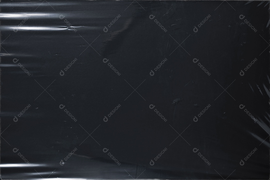 Textura de saco plástico preto