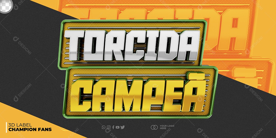 Qatar 2022 PSD World Cup Champion Fan Seal