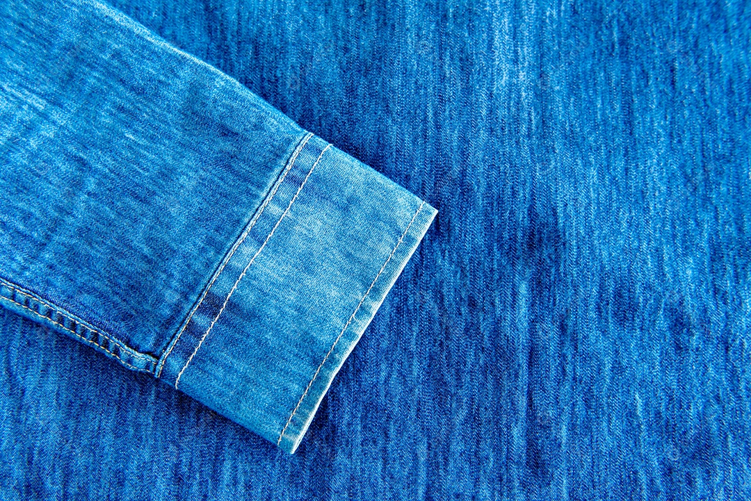 Fundo de textura de jaqueta jeans azul