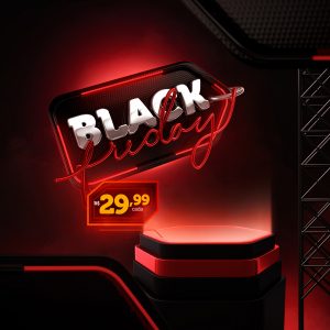 Black Friday 29,99 Lojas Social Media PSD Editável