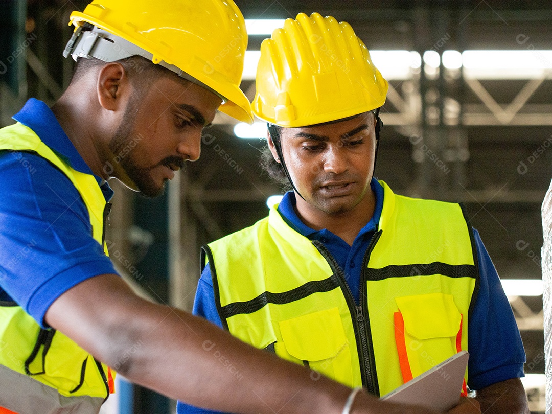 Engenheiro indústria de construção máquina