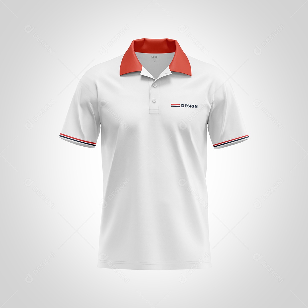 Mockup Camisa Polo - Frente PSD