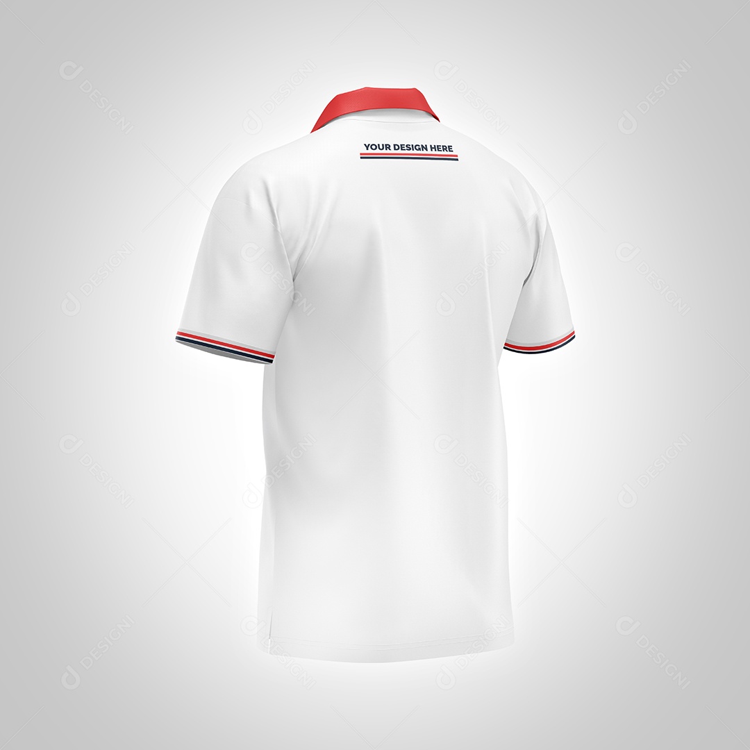 Mockup Camisa Polo - Lateral PSD