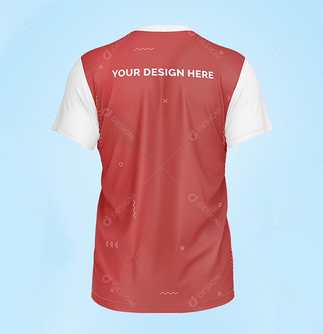 Mockup Camiseta Camisa - Costas PSD