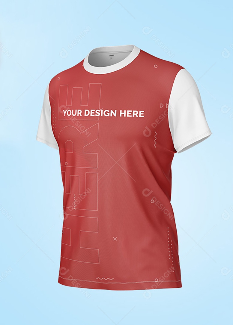 Mockup Camiseta Camisa - Lateral PSD
