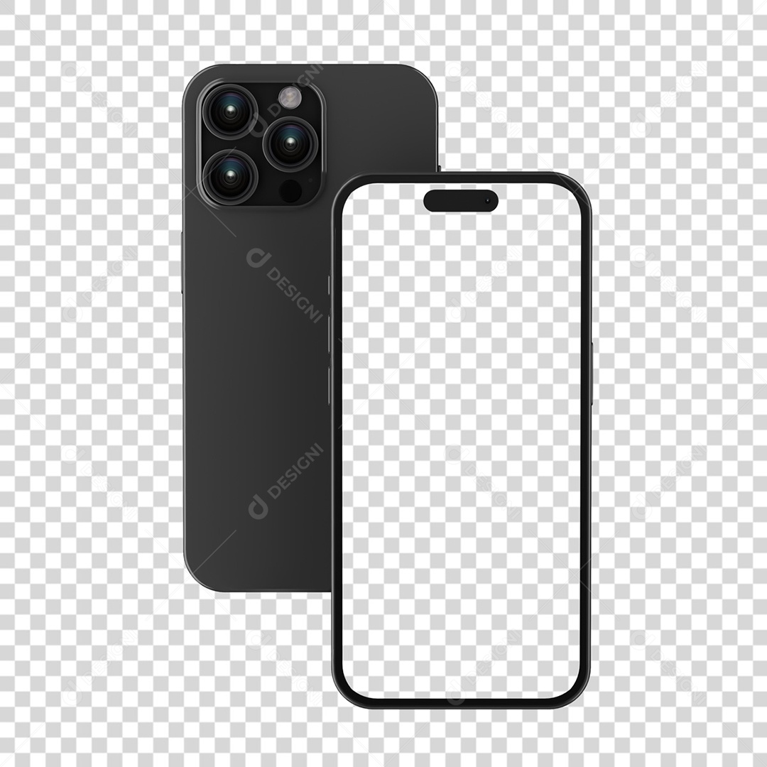 Celular Iphone Smartphone Transparente Sem Fundo