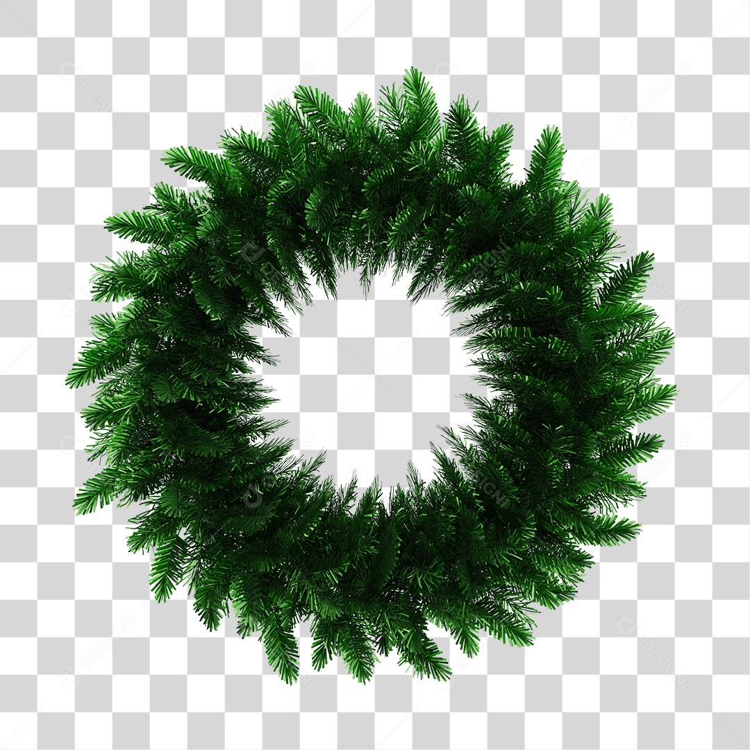 Guirlanda para Decoração de Natal PNG Transparente