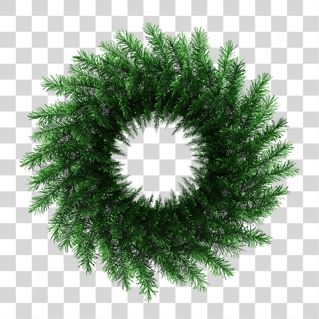 Guirlanda para Decoração de Natal PNG Transparente