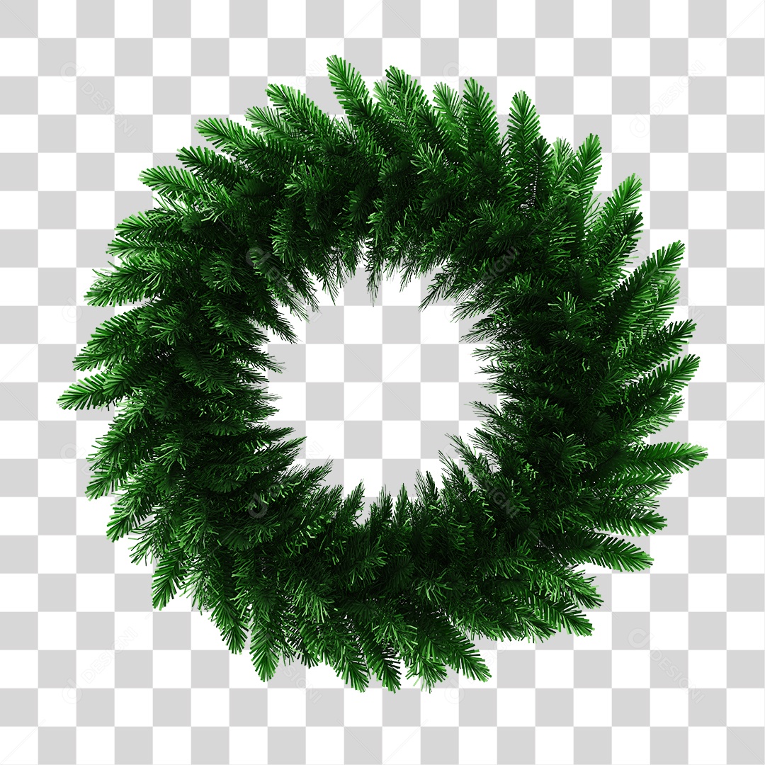 Guirlanda para Decoração de Natal PNG Transparente