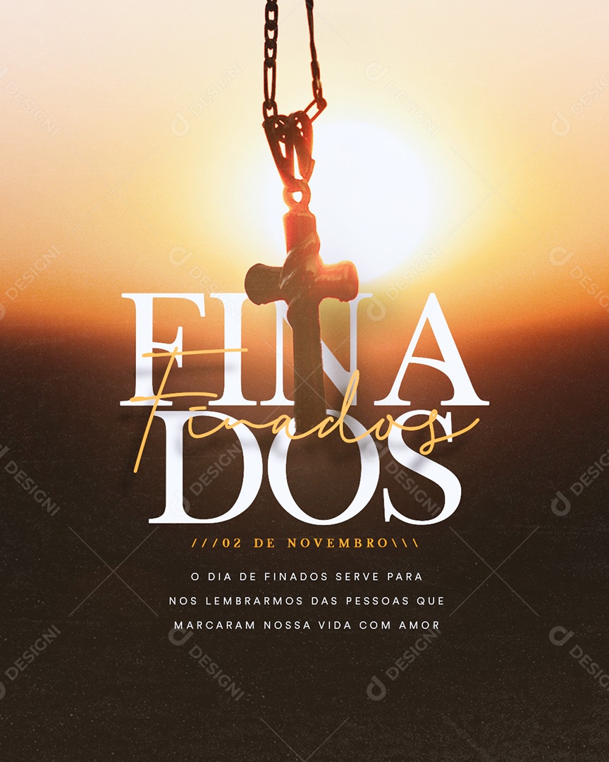 Pessoas Que Marcaram Nossa Vida 2 de Novembro Dia de Finados Social Media PSD Editável