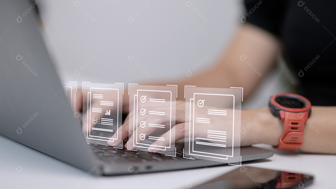 Ideias de local de trabalho sem papel, assinatura eletrônica, assinatura eletrônica, documento