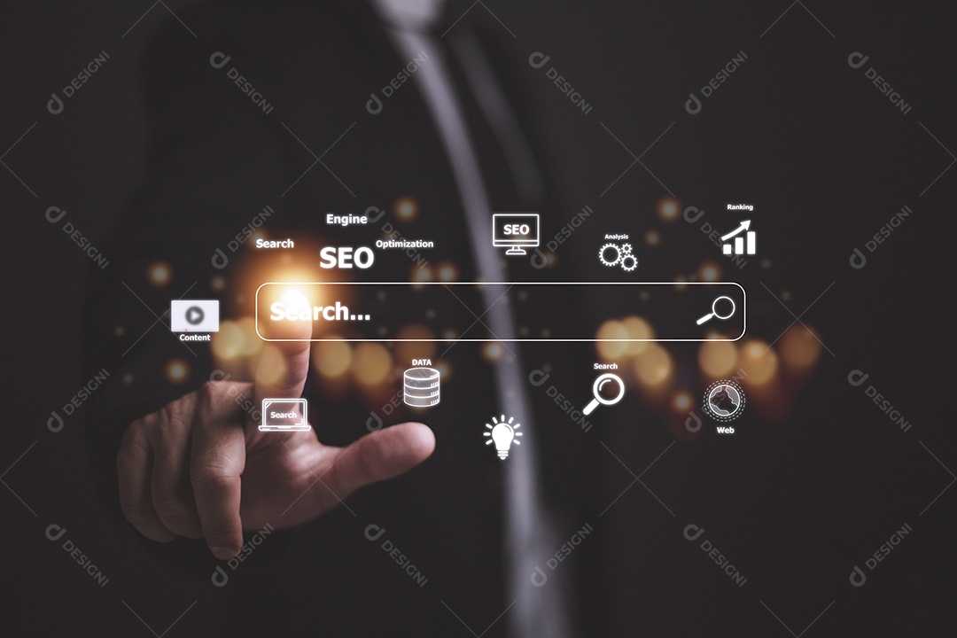 SEO. Motor de Otimização de Busca. Marketing online digital