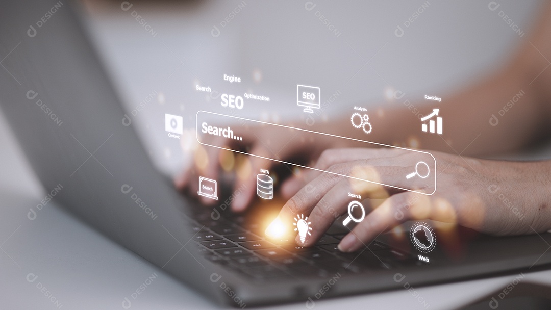 SEO. Motor de Otimização de Busca. Marketing online digital