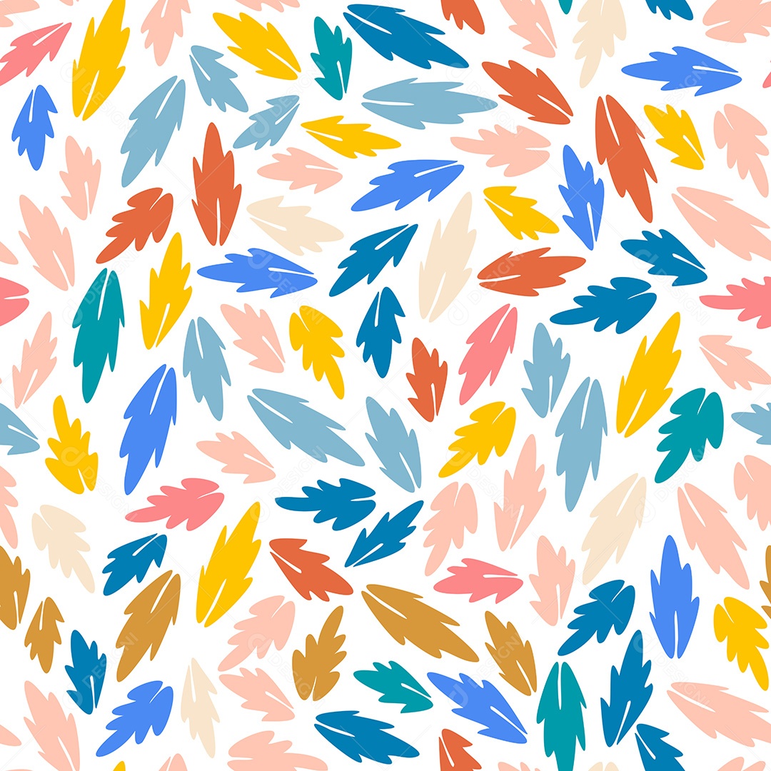 Padrão de folhas background