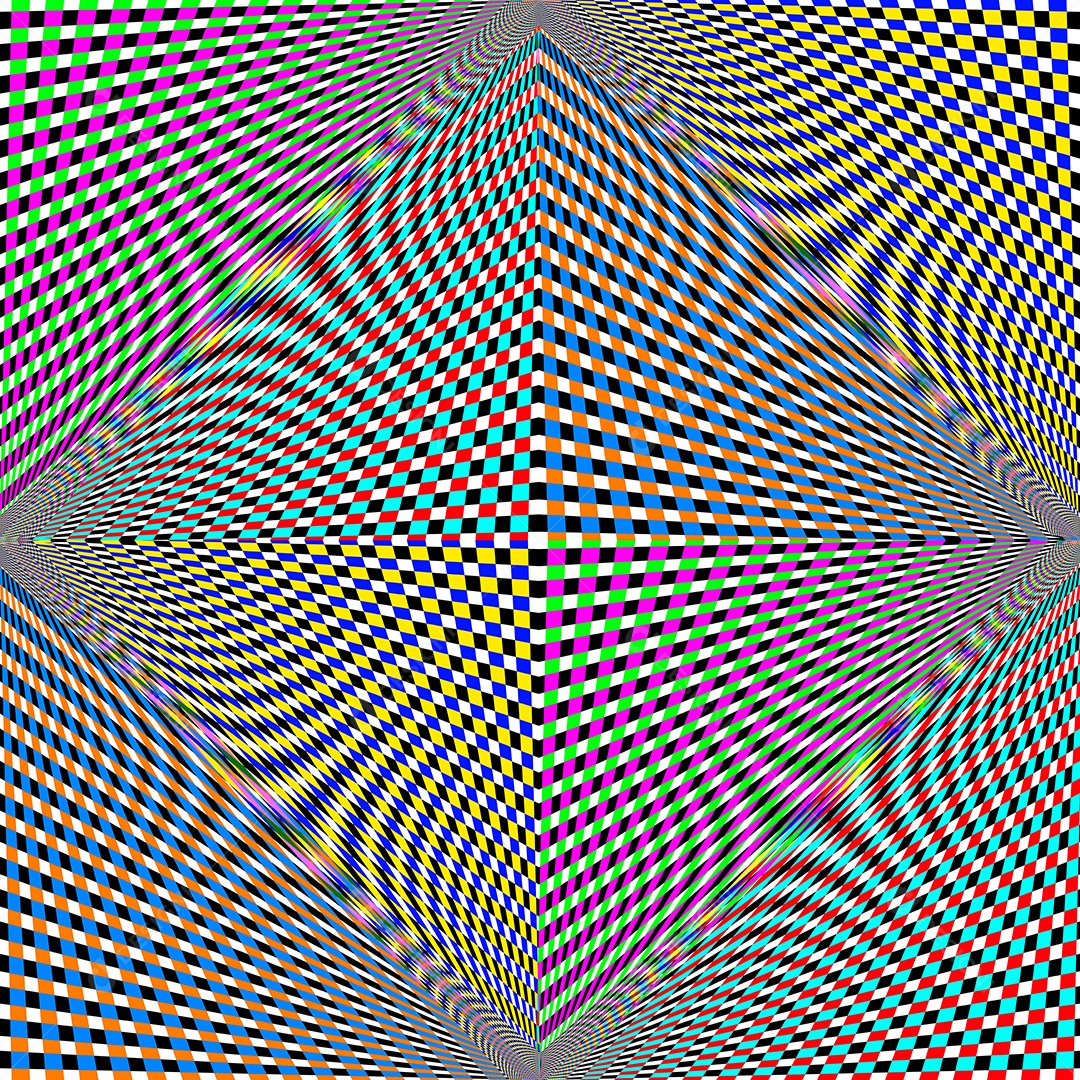 Grade de exibição de crt curva com fundo de cromática incrível