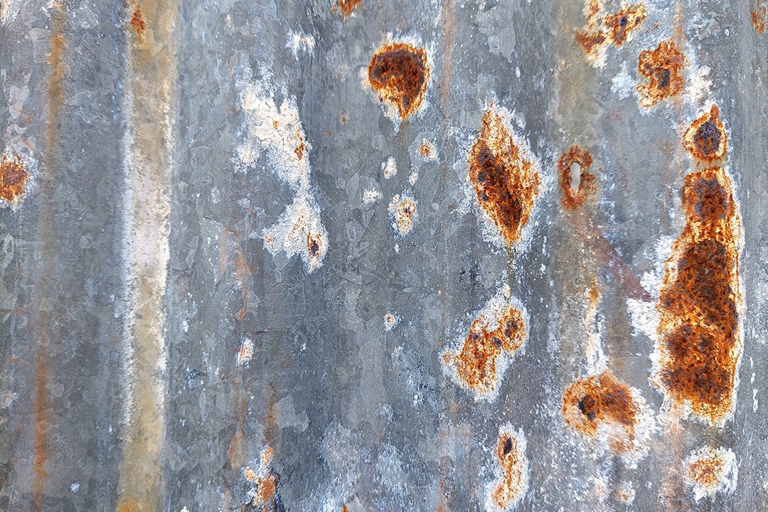 Textura de telhado de folha de metal velha padrão de folha de metal velha