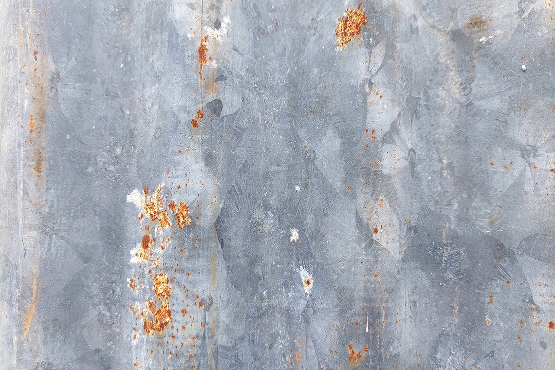 Textura de telhado de folha de metal velha padrão de folha de metal velha