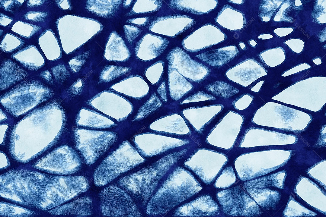 Grade 3d fundo design moderno arte azul. ilustração 3d.