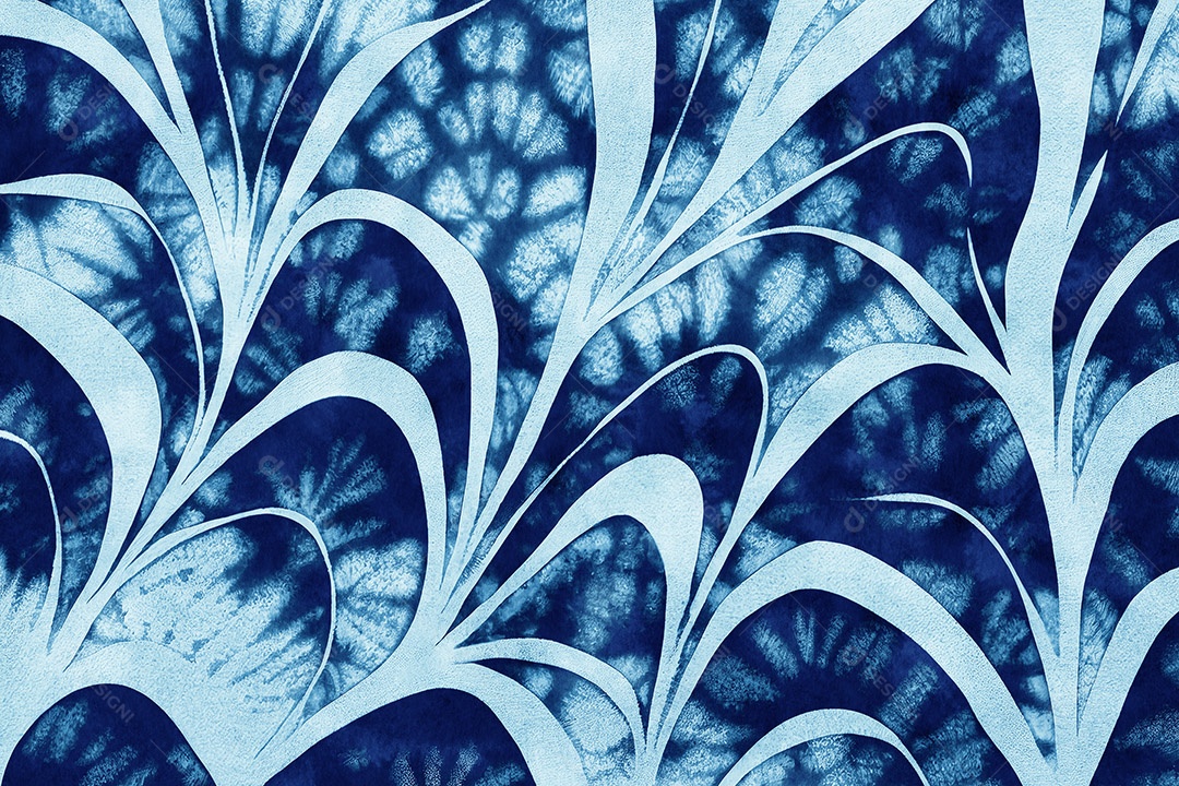 Grade fundo design moderno arte azul. ilustração 3d.