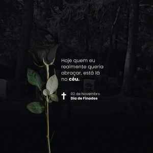 Social Media Dia de Finados 02 de Novembro PSD Editável