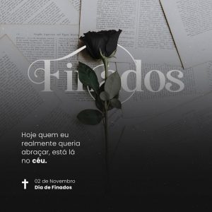 Dia de Finados 02 de Novembro Social Media PSD Editável