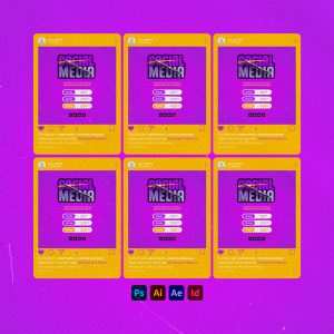 Social Media Design Designer Gráfico PSD Editável